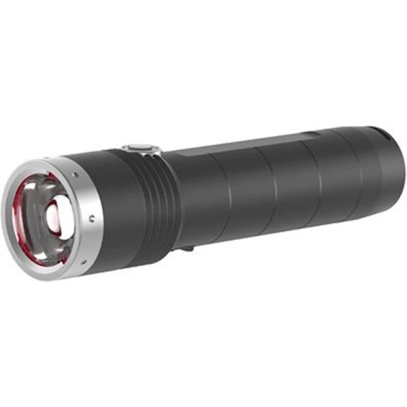 LED Lenser MT10 – genopladelig lommelygte 1000 lm (sort/sølv)