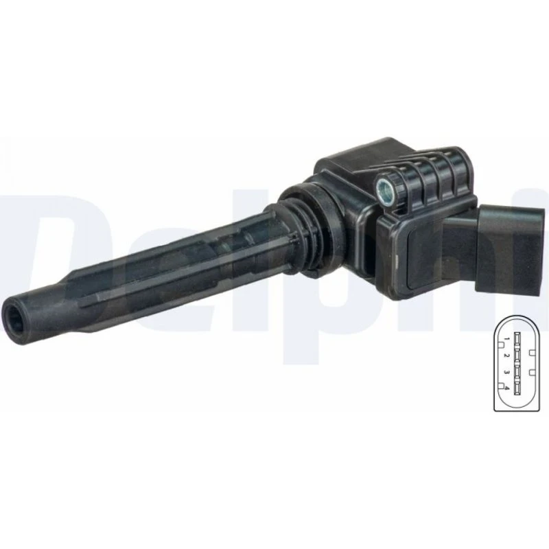 DELPHI Tændspole GN10632-12B1 til VW, Audi, Skoda, Seat, Cupra, Porsche