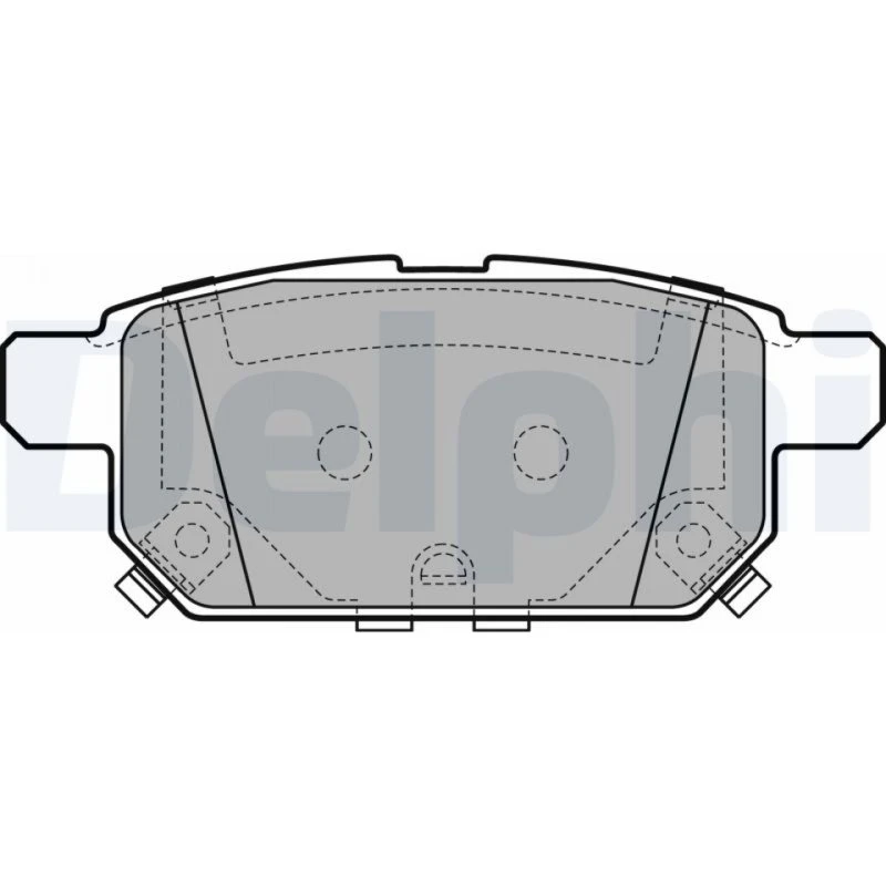 DELPHI Bremseklodser LP2687 til SUZUKI (S-CROSS, SWIFT, VITARA)