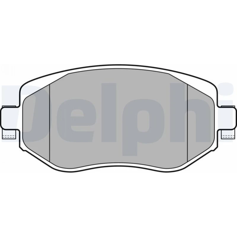 DELPHI Bremseklodser LP3306 for RENAULT MEGANE IV