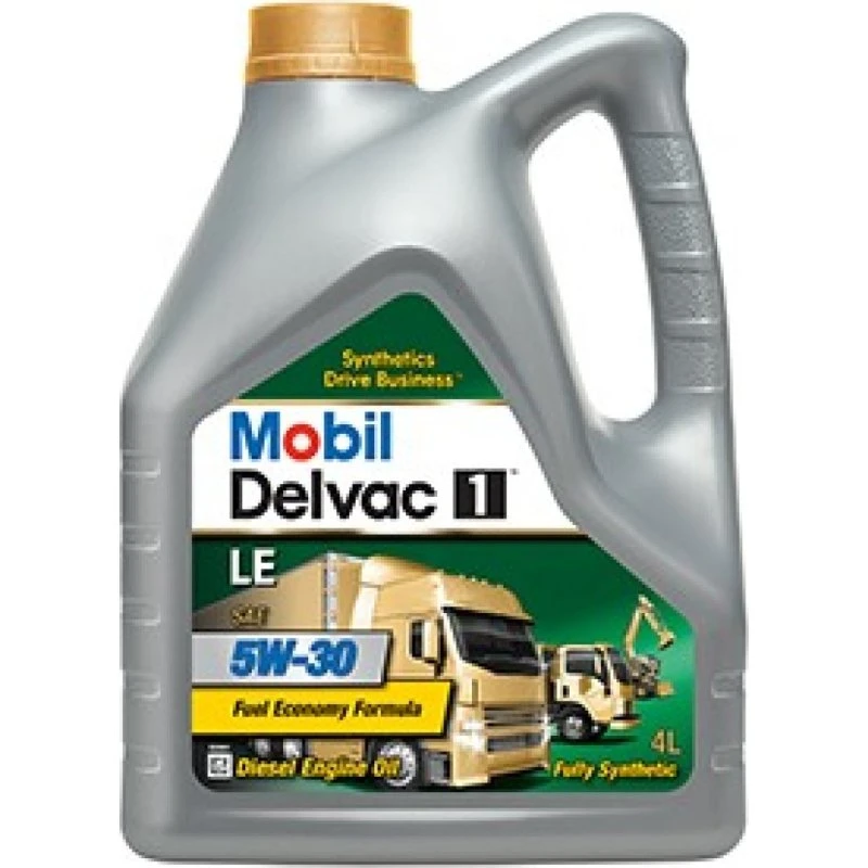 Mobil Delvac 1 LE 5W-30 4L Motorolie