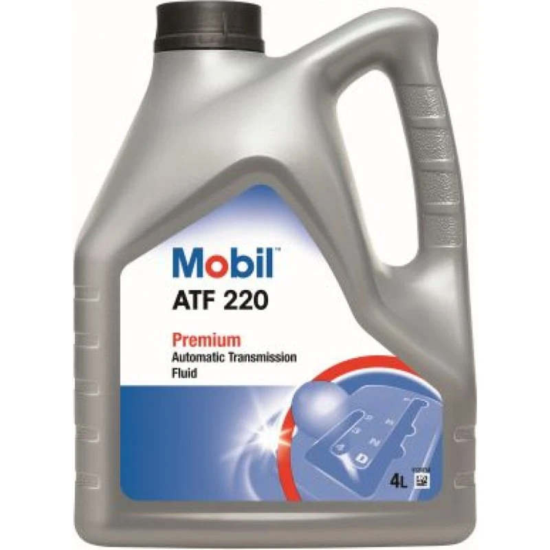 MOBIL 142837 ATF Gearolie Rød 4L