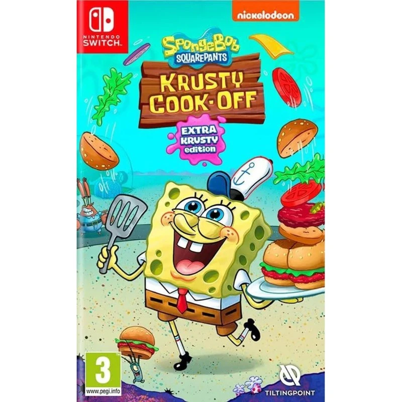 SpongeBob: Krusty Cook-Off - Extra Krusty Edition - Nintendo Switch