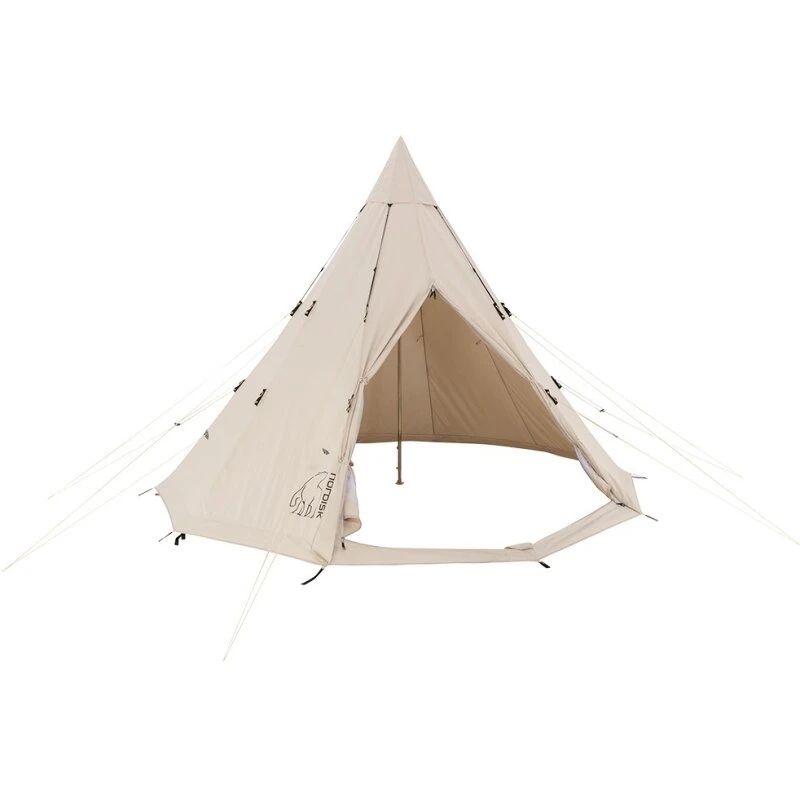 Nordisk Alfheim 19,6 Tipi telt – beige, 8–10 personer