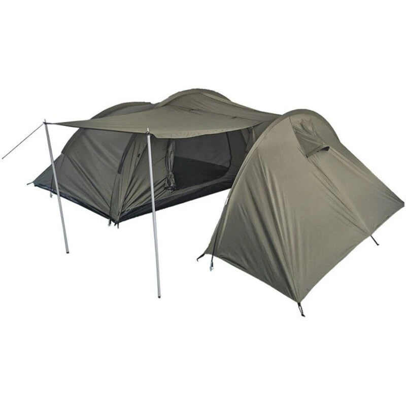 MIL-TEC 4-personers telt med opbevaringsrum