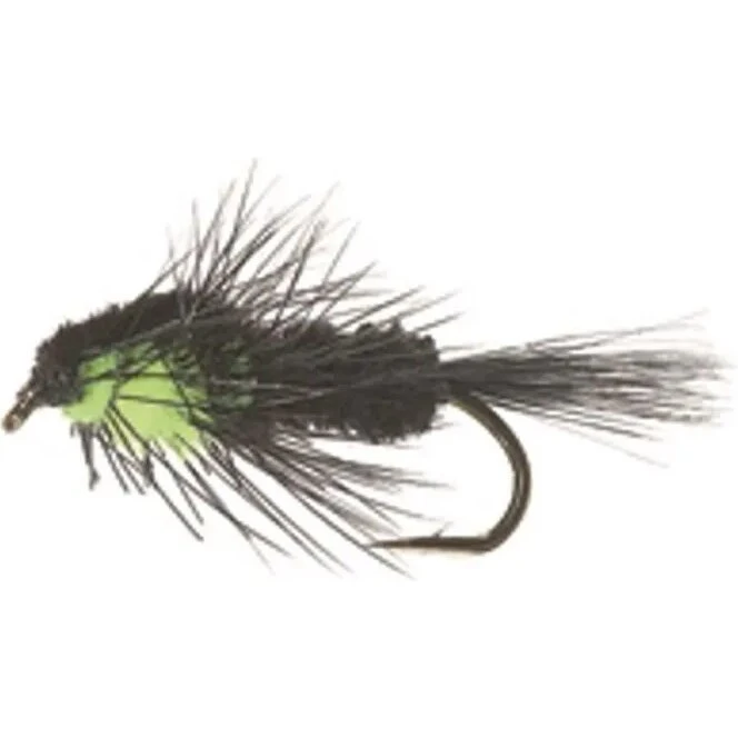 Montana Nymph Black/Fluo Green #10 - Daiichi 1710