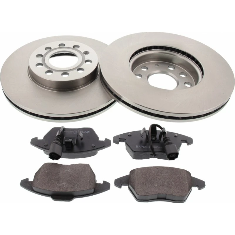 MAPCO Bremsesæt 47830, ventileret, til VW/AUDI/SKODA 2005-2008