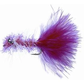 Unique Flies Krystal Bugger Fluo Red Put & Take #8