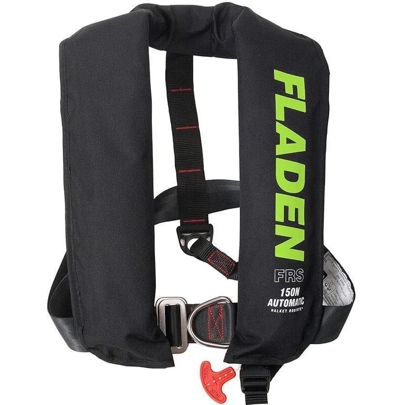 Fladen 22-13.05 Selvoppustelig Redningsvest 165N (Gul)