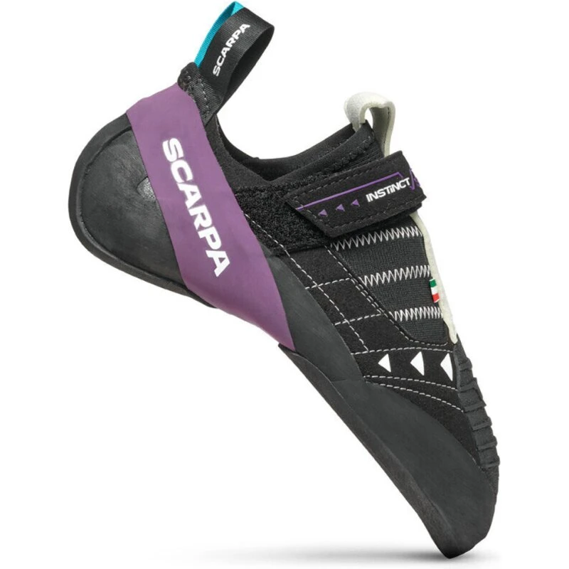 Scarpa Instinct VSR LV klatresko — Black/Violet/Milk