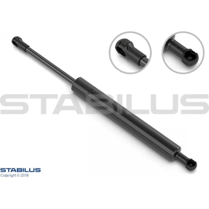 STABILUS 016533 Bagklapsdæmper, 2 stk, til Nissan Pathfinder III