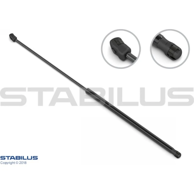 STABILUS 024208 Gasfjeder, motorhjelm til AUDI A4 B6/B7 & SEAT EXEO