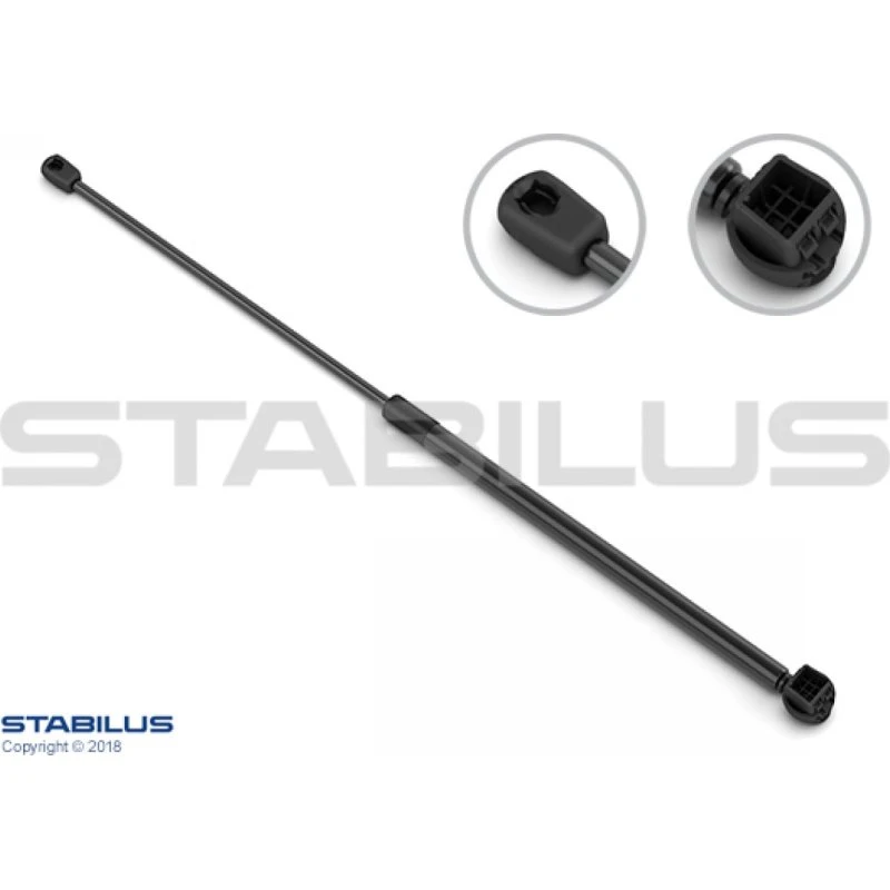 STABILUS Gasfjeder Motorhjelm 874029 til Renault