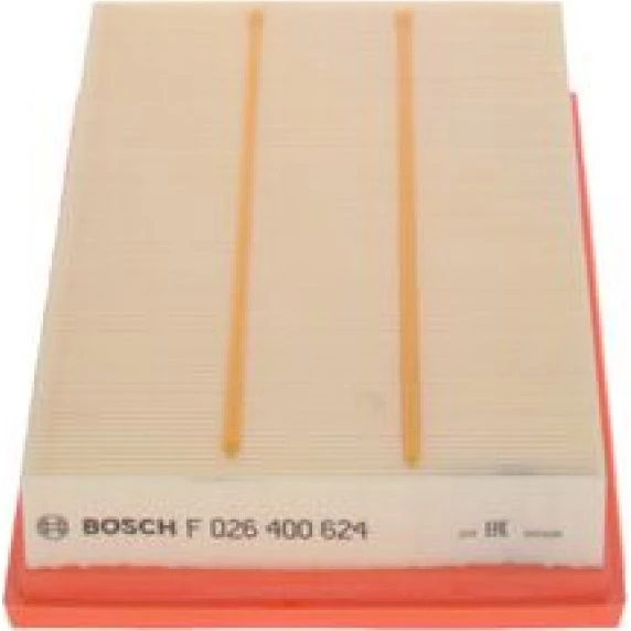 BOSCH Luftfilter F 026 400 624, 276 mm, til VW, AUDI, FORD, SKODA, SEAT, CUPRA