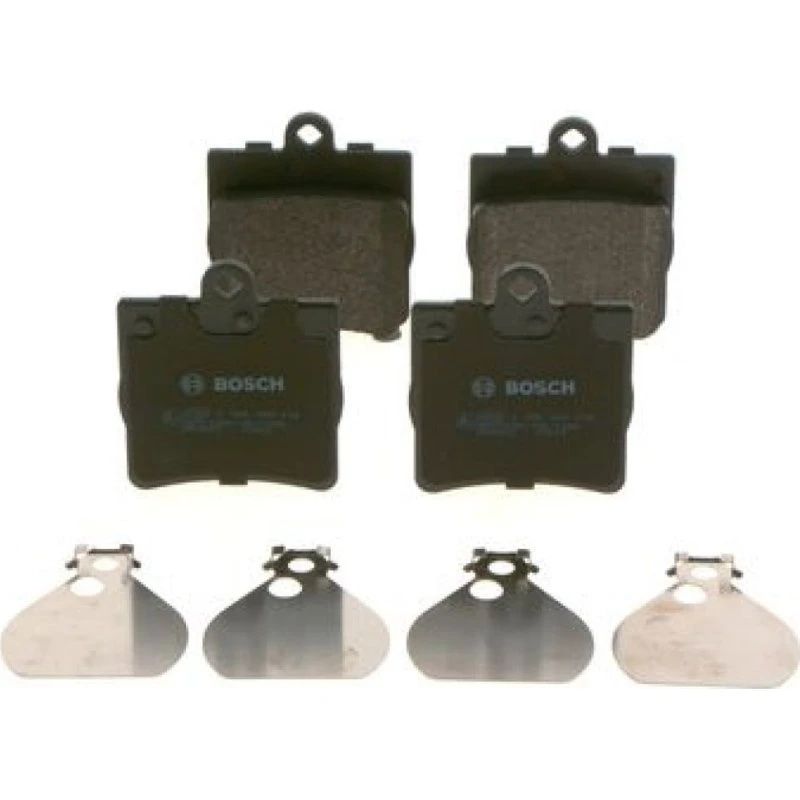 BOSCH Bremseklodser 0 986 494 016, Akselsæt, Low-Metallic