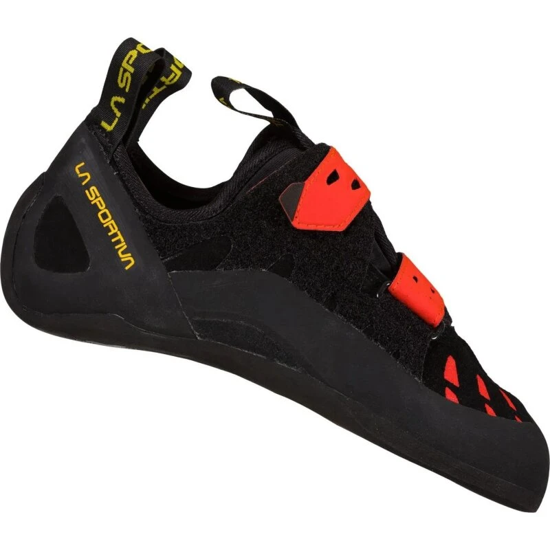 La Sportiva Tarantula klatresko herre Black/Poppy