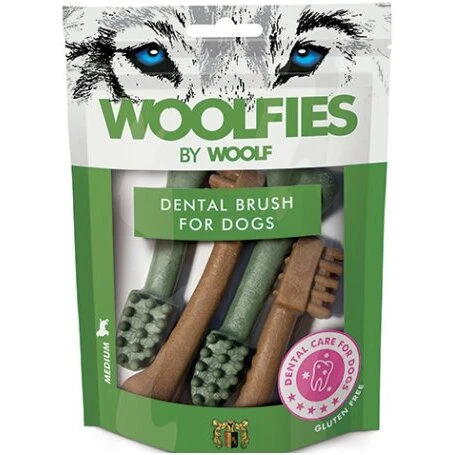Woolfies Dental Brush Medium 200 g (5 stk)