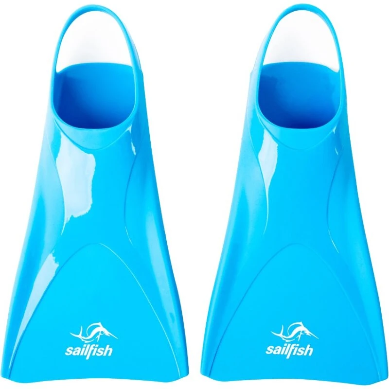 Sailfish Svømmefødder - Blå (kort, åben hæl)