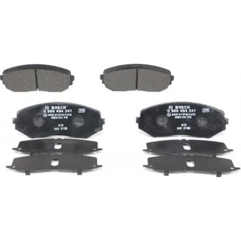 BOSCH Bremseklodser 0 986 494 241 for Suzuki Grand Vitara