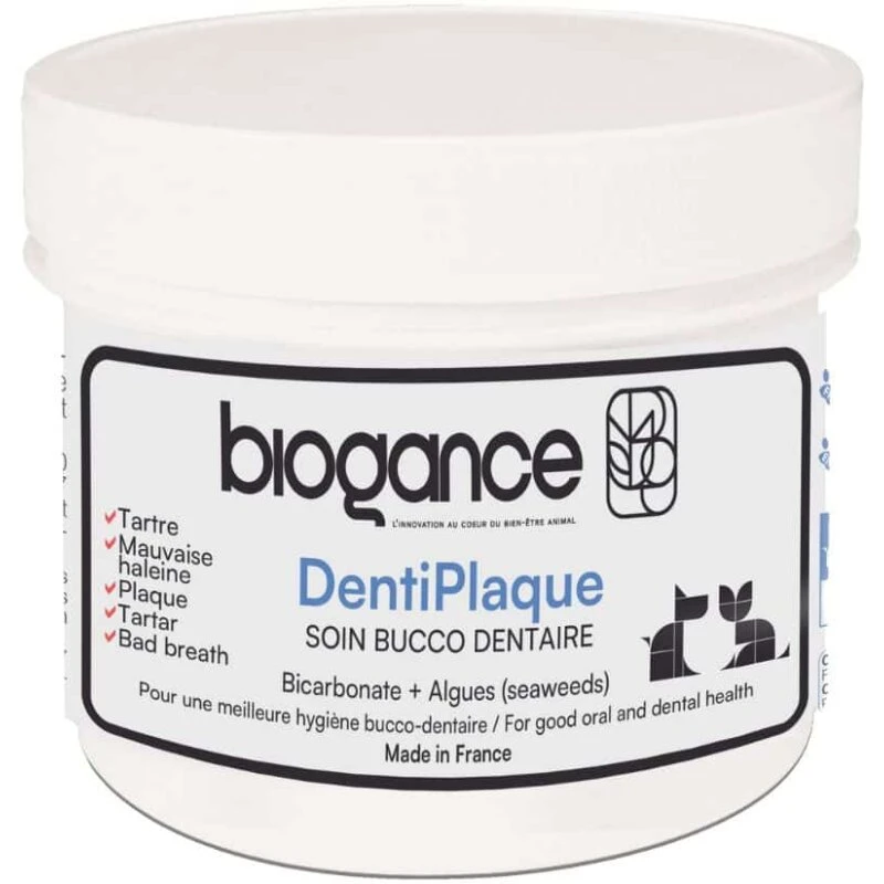 Biogance Dentiplaque Mundplejepulver 100 ml