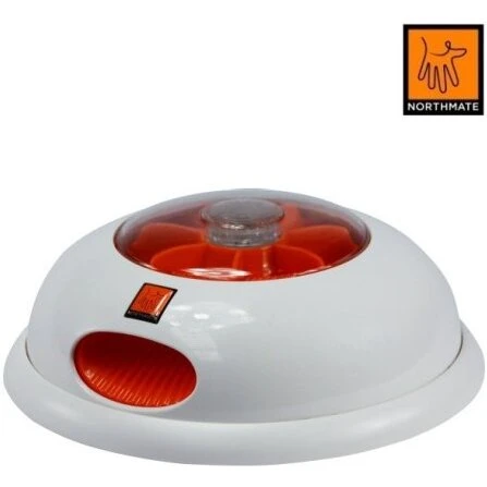 Northmate Pulse Slow Eater - hvid/orange