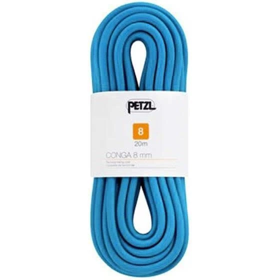 Petzl Conga 8 mm reb 20 m – blå