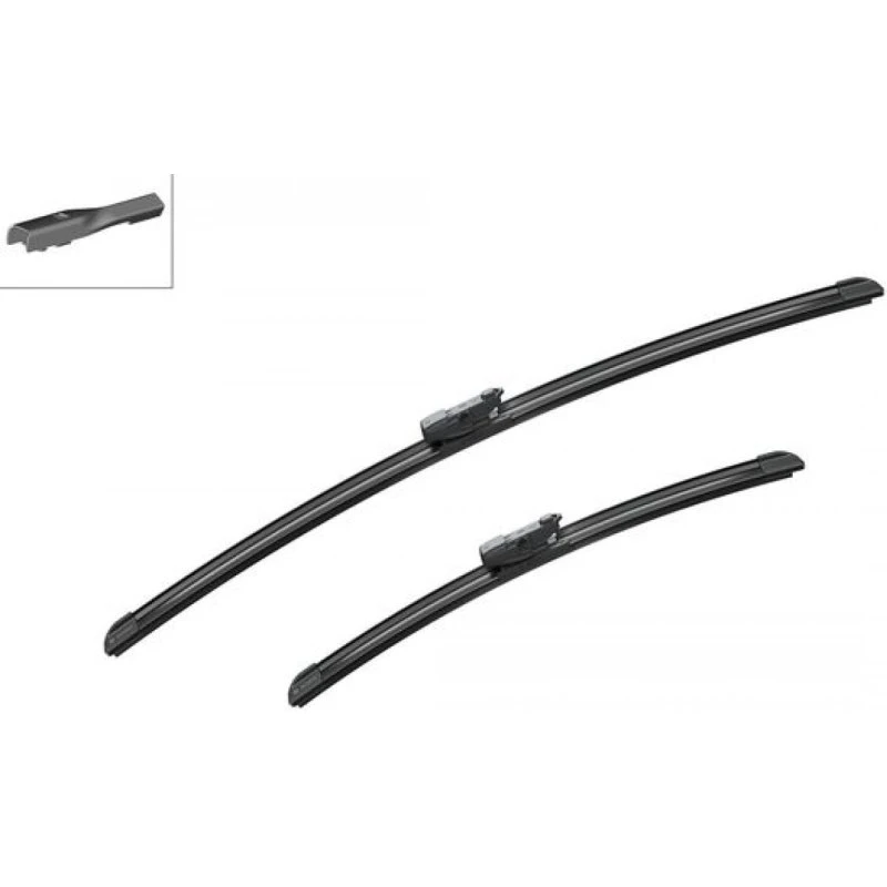 BOSCH Viskerblade 6V1955425A/6V1955426A, Aerotwin, 600/400 mm, til SKODA FABIA III