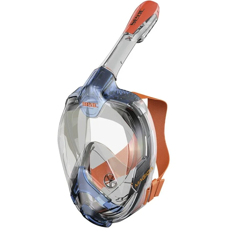 Seac Magica helmaske S-M – grå/blå/orange
