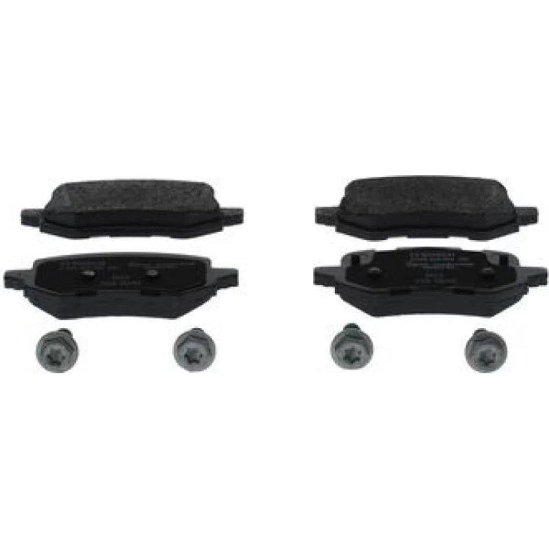 BOSCH Bremseklodser 0 986 460 049, bagaksel, Low-Metallic