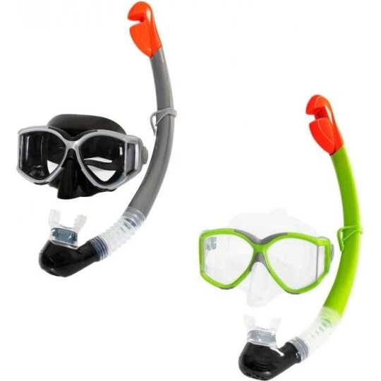 Bestway Hydro-Pro Trilogy snorkelsæt (maske, snorkel, svømmefødder)