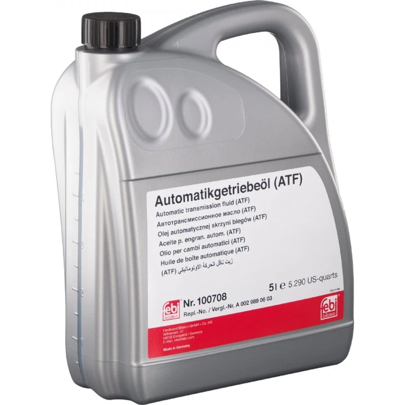 FEBI BILSTEIN 100708 Automatgearolie 5L, gul, til Mercedes-Benz & Nissan
