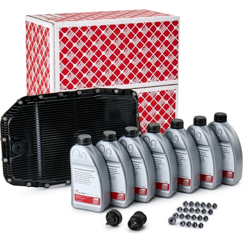 FEBI BILSTEIN 171752 Delesæt, olieskift automatgearkasse, 7 liter, gul