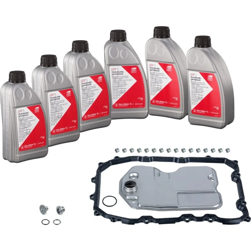 FEBI BILSTEIN 171776 Delesæt, rød, 6 liter, til VW/AUDI/PORSCHE