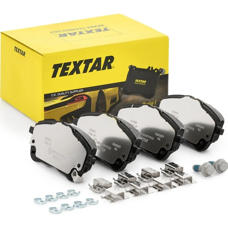 TEXTAR Bremseklodser 2614901 til TOYOTA & SUZUKI med akustisk slidindikator