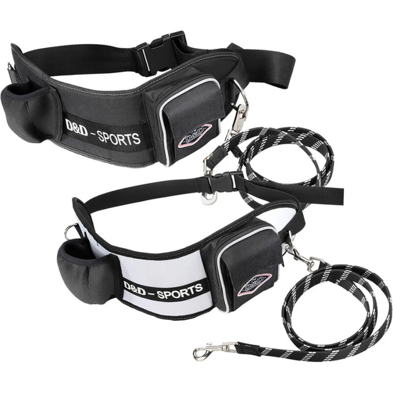 D&D Home Active Walker håndfri hundesnor med bæltetaske