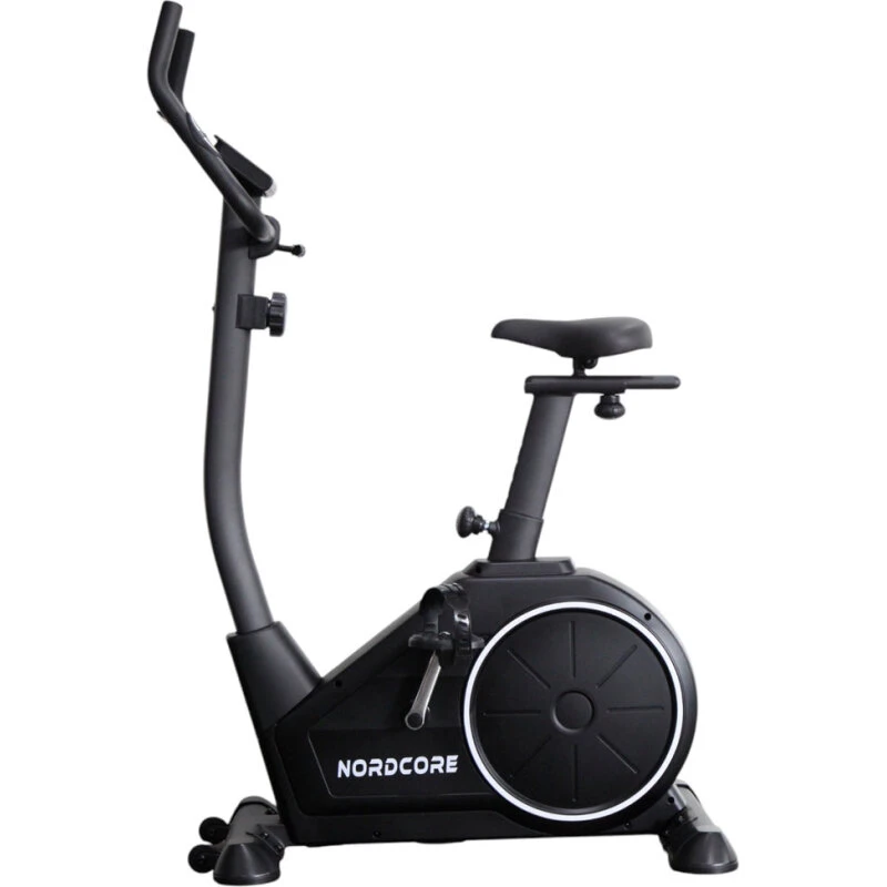 Nordcore Motionscykel 700, sort – 7 kg svinghjul