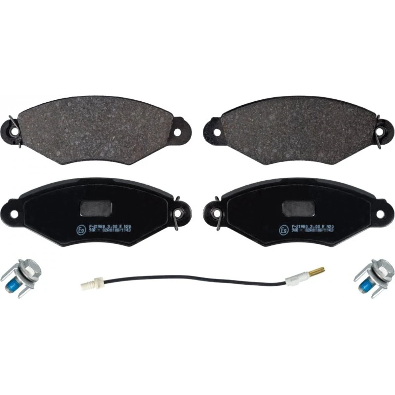 FEBI BILSTEIN Bremseklodser 16441, Akselsæt, ECE R90, til Renault, Citroën, Nissan