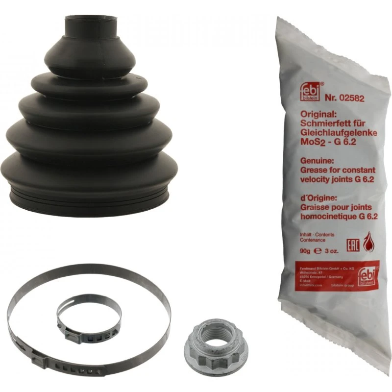 FEBI BILSTEIN 30142 Drivakselmanchet, 1K0498203A, 3B0498203ES1