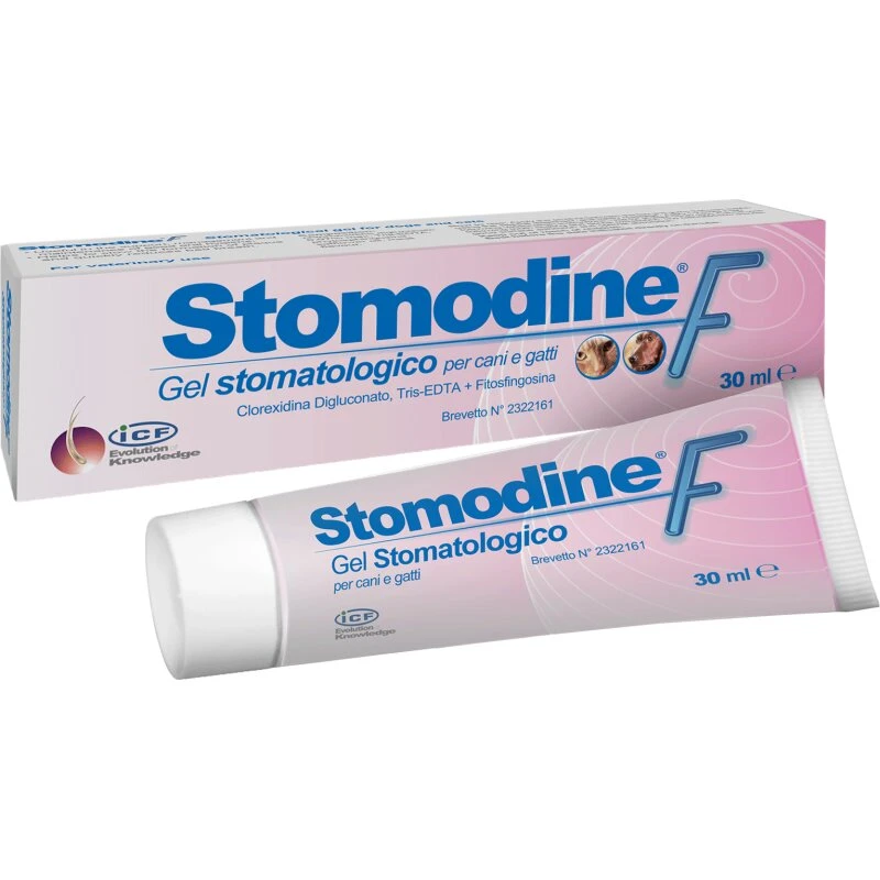 Stomodine® F gel 30 ml til hund og kat