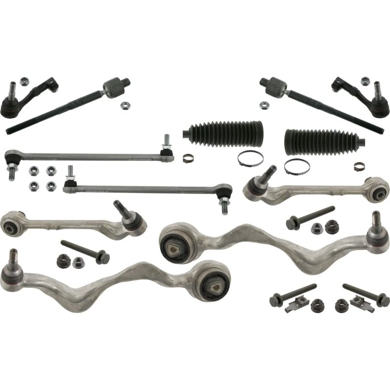 FEBI BILSTEIN 46285 Bærearm, venstre & højre foraksel, aluminium, med koblingsstang