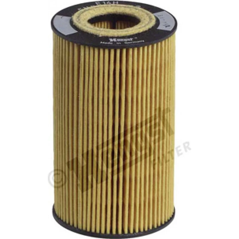 HENGST FILTER E14H D77 Oliefilter til Porsche