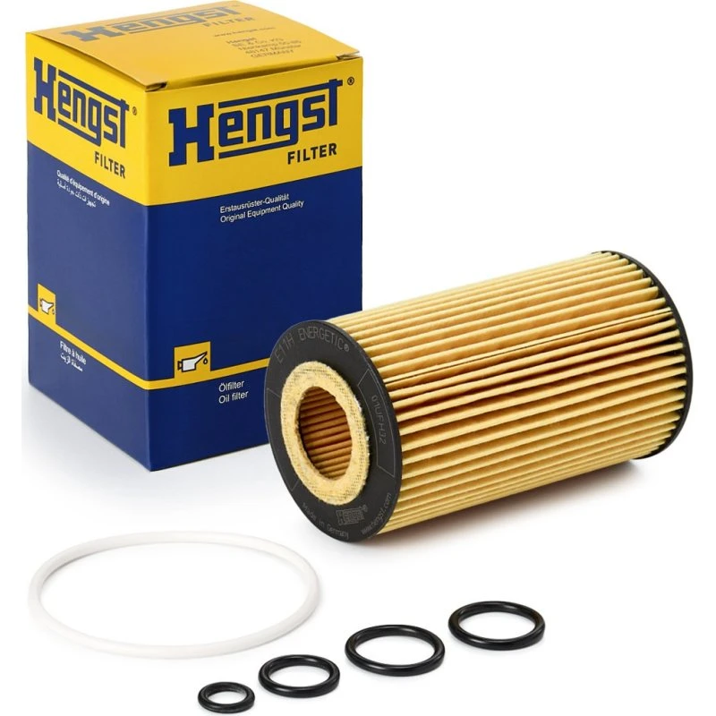 HENGST FILTER Oliefilter E11H D155, 65x29 mm, kompatibelt med Mercedes-Benz