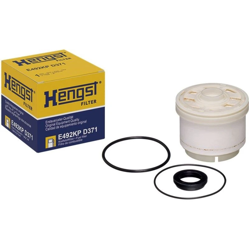 HENGST FILTER E492KP D371 Brændstoffilter til FIAT, TOYOTA, MITSUBISHI