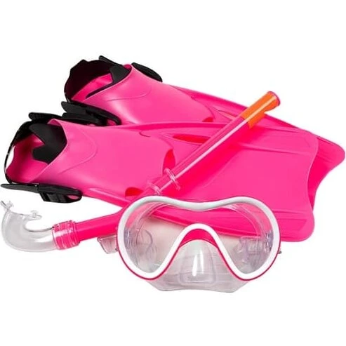 ASG Snorkelsæt Junior str. M - Pink