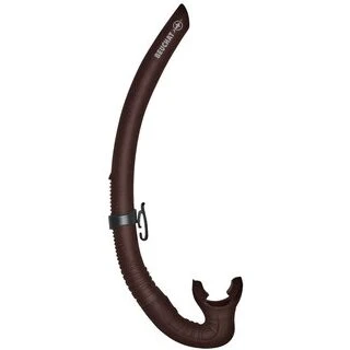 Beuchat Spy snorkel – koral vinklet med silikone mundstykke