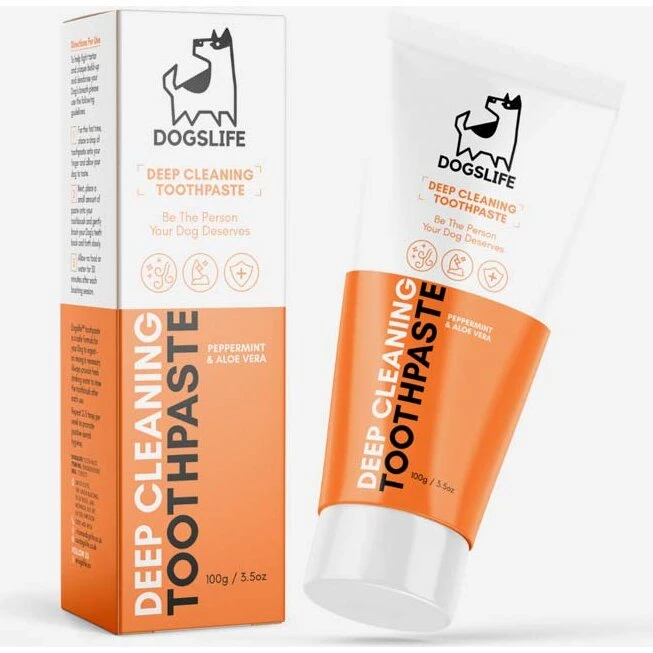 Dogslife Tandpasta 100 g – dybderensende til hunde