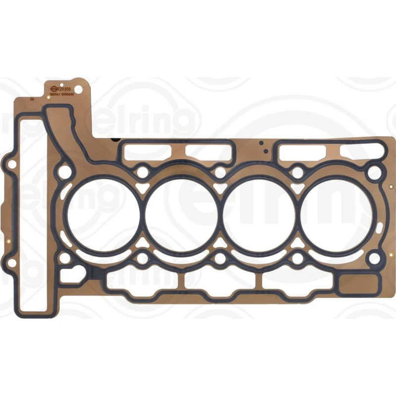 ELRING 729.050 Toppakning, 3-lags metallag, 0,9 mm tykkelse