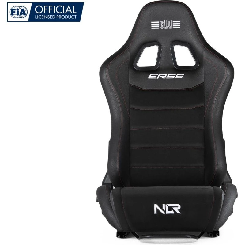 Next Level Racing ERS5 Elite Reclining Seat - PU Læder & Ruskind, Op til 150 kg