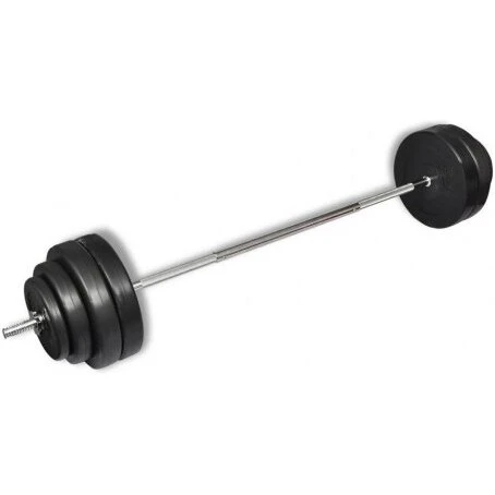 vidaXL vægtstangssæt 60 kg (165 cm)