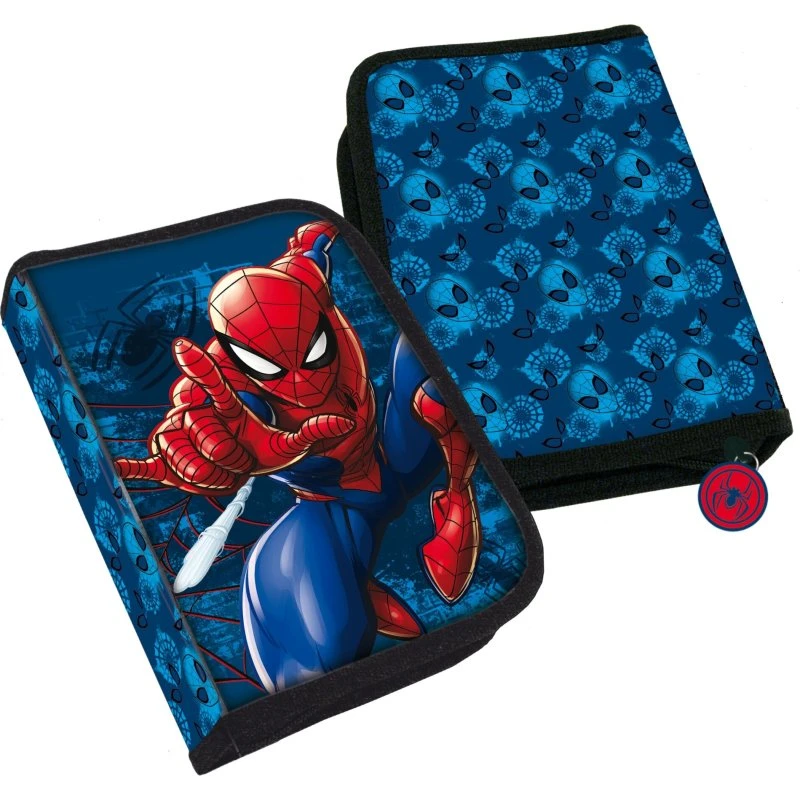 Spider-Man Kids Licensing Fyldt Enkelt Penalhus, 20 x 12,8 x 3 cm